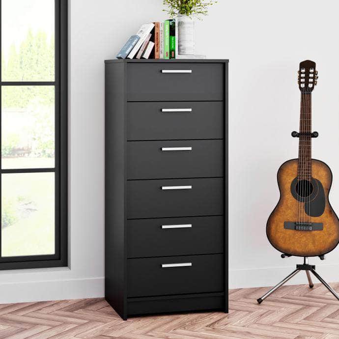 Modubox Drawer Chest Studio Essentials 6-drawer Tall Chest - Available in 2 Colours