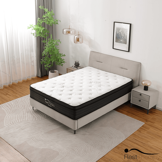 Rest Therapy Mattress 12 Inch Horizon Bamboo Pocket Coil Mattress - Available in 3 Sizes