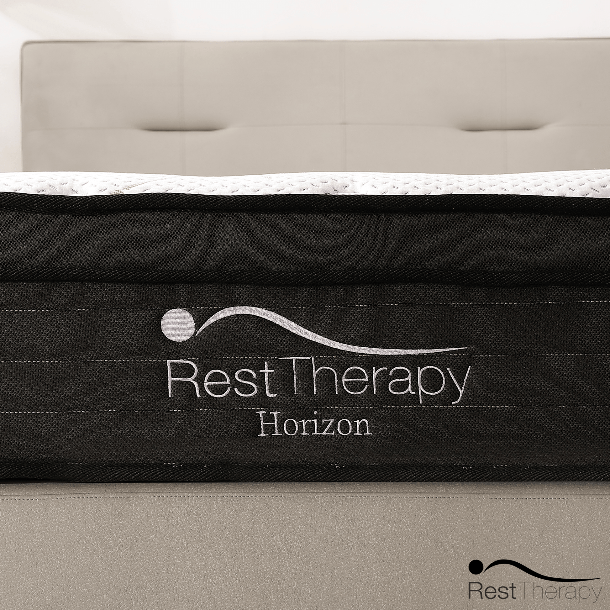 Rest Therapy Mattress 12 Inch Horizon Bamboo Pocket Coil Mattress - Available in 3 Sizes