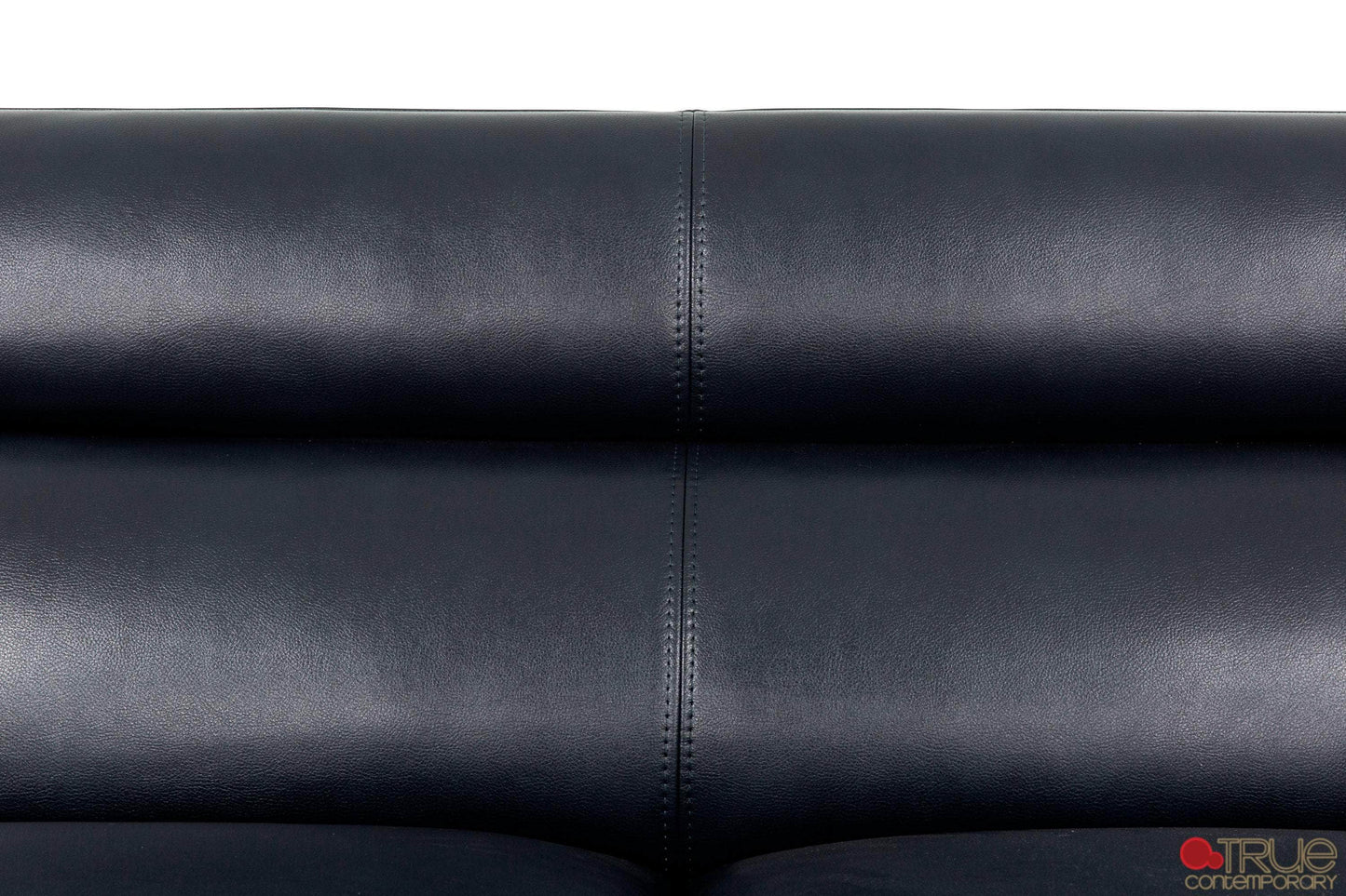 True Contemporary Sofa Set William 3 Piece Tufted Faux Leather Sofa and Loveseat Set - Available in 2 Colours