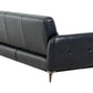True Contemporary Sofa William Tufted Faux Leather Sofa - Available in 2 Colours