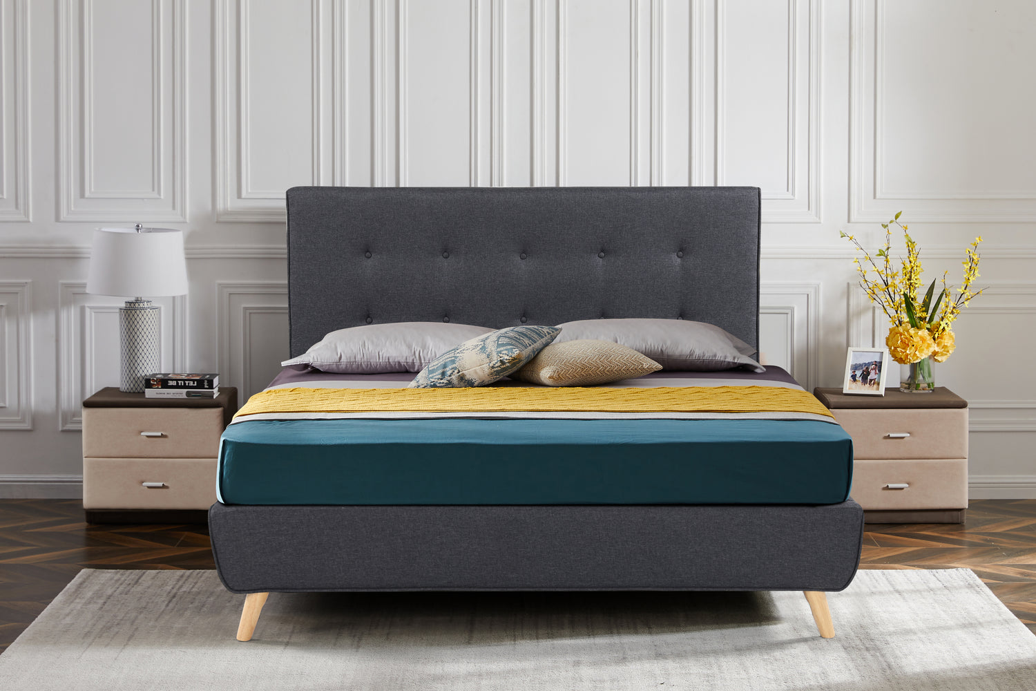 True Contemporary Platform Bed