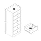 Modubox Drawer Chest Astrid 6-Drawer Tall Chest - Multiple Options Available