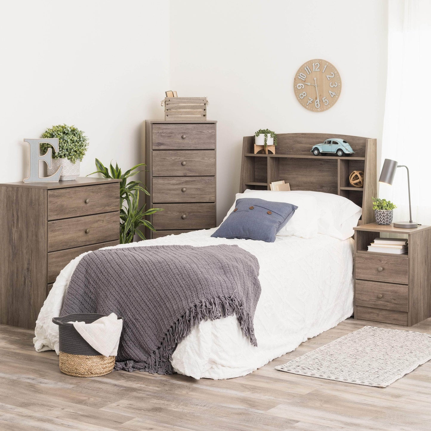 Modubox Nightstand Astrid 2-Drawer Nightstand - Multiple Options Available