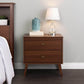 Modubox Nightstand Cherry Milo Mid Century Modern 2-drawer Nightstand - Available in 4 Colours