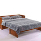 Night and Day Murphy Bed Murphy Cube Cabinet Bed with Queen Size Gel Memory Foam Mattress - Available in 4 Colours