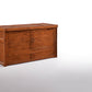Night and Day Murphy Bed Murphy Cube Cabinet Bed with Queen Size Gel Memory Foam Mattress - Available in 4 Colours