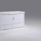 Night and Day Murphy Bed Murphy Cube Cabinet Bed with Queen Size Gel Memory Foam Mattress - Available in 4 Colours