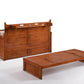 Night and Day Murphy Bed Murphy Cube Cabinet Bed with Queen Size Gel Memory Foam Mattress - Available in 4 Colours