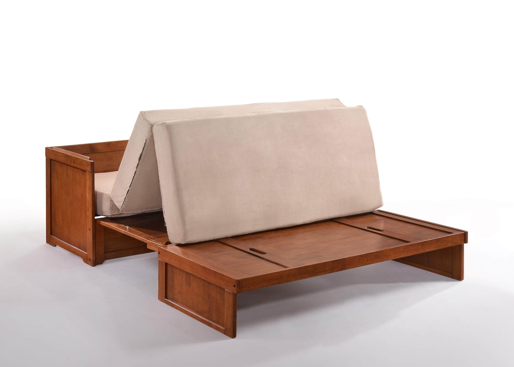 Night and Day Murphy Bed Murphy Cube Cabinet Bed with Queen Size Gel Memory Foam Mattress - Available in 4 Colours