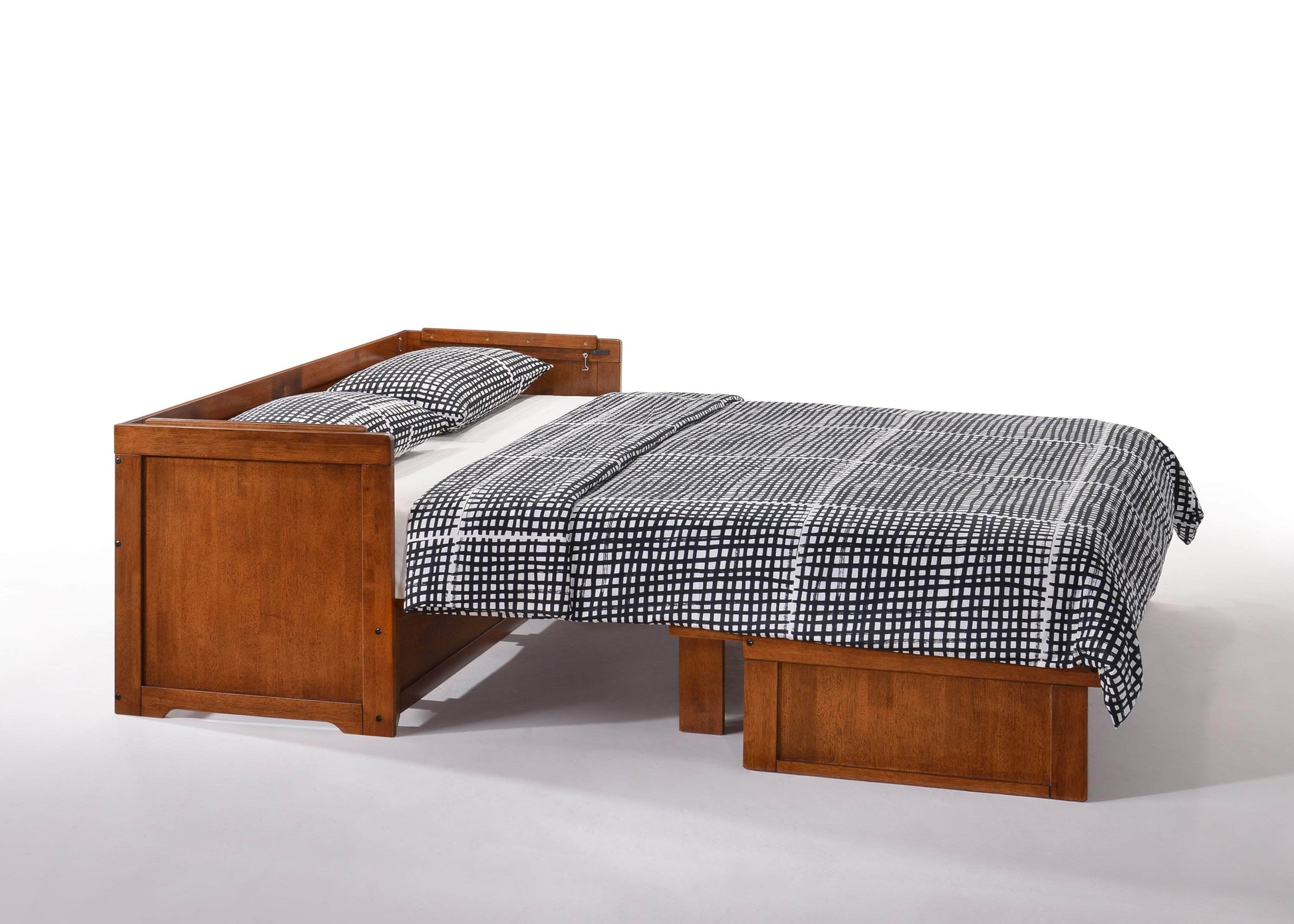 Night and Day Murphy Bed Murphy Cube Cabinet Bed with Queen Size Gel Memory Foam Mattress - Available in 4 Colours