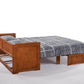 Night and Day Murphy Bed Murphy Cube Cabinet Bed with Queen Size Gel Memory Foam Mattress - Available in 4 Colours