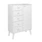 Pending - Modubox Chest Milo 5-drawer Chest with Door - Available in 4 Colours