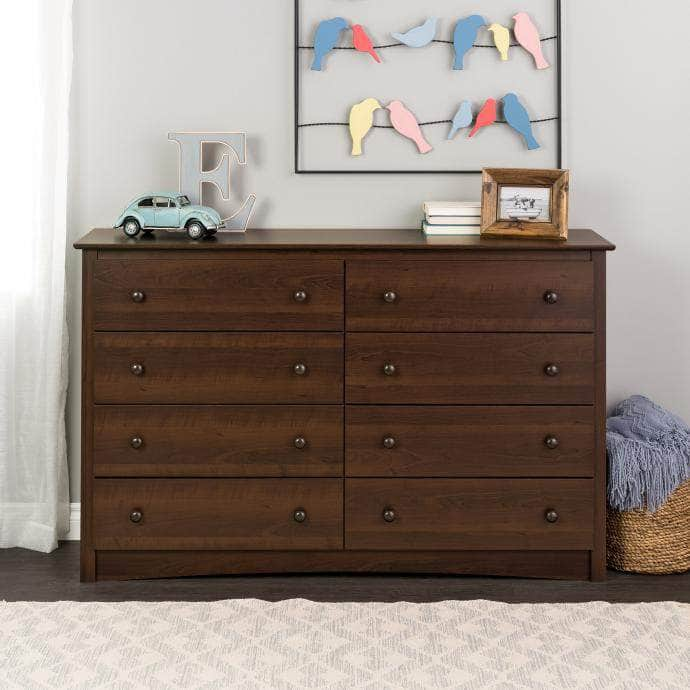 Pending - Modubox Dresser Sonoma 8-Drawer Dresser - Available in 5 Colours