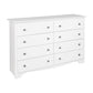 Pending - Modubox Dresser Sonoma 8-Drawer Dresser - Available in 5 Colours