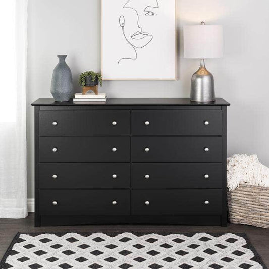 Pending - Modubox Dresser Sonoma 8-Drawer Dresser In Black