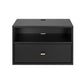 Pending - Modubox Nightstands Floating Nightstand With Open Shelf - Available in 4 Colours