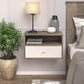 Pending - Modubox Nightstands Floating Nightstand With Open Shelf - Available in 4 Colours