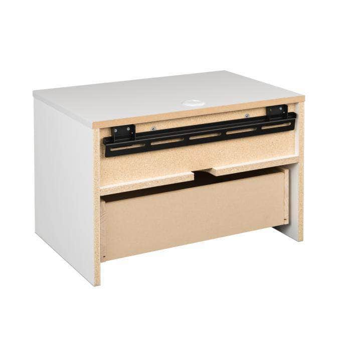 Pending - Modubox Shelf Floating Shelf with Drawer - White