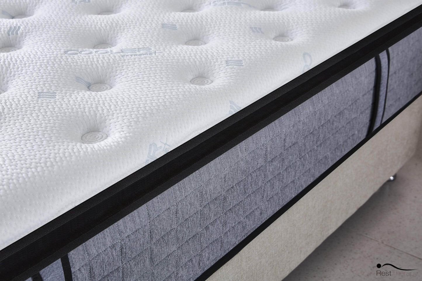 Pending - Rest Therapy 14 Inch Euphoria Cooling Pillow Top Plush Hybrid Pocket Coil Mattress with Cool Gel Memory Foam - Available in 2 Sizes