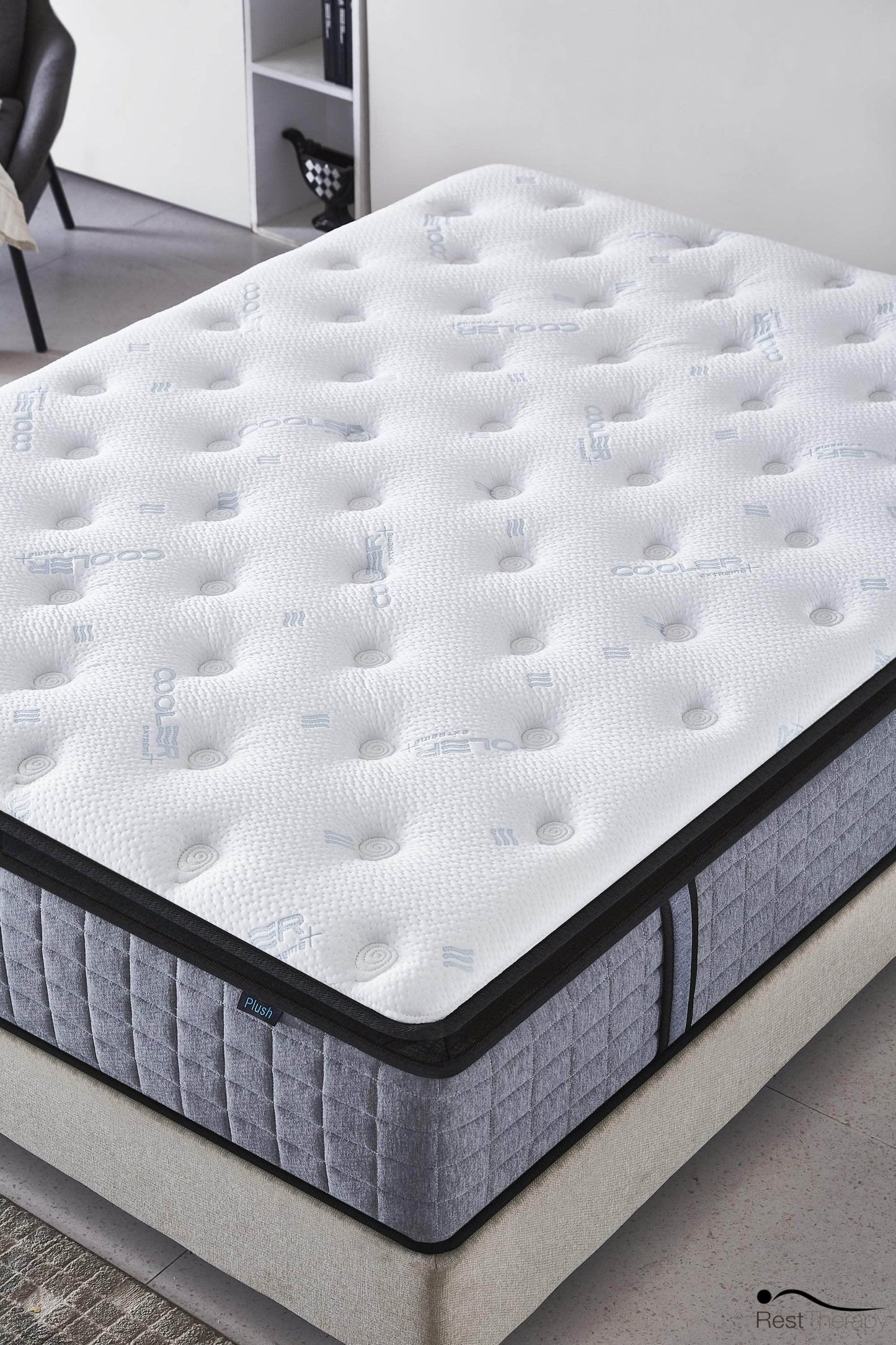 Pending - Rest Therapy 14 Inch Euphoria Cooling Pillow Top Plush Hybrid Pocket Coil Mattress with Cool Gel Memory Foam - Available in 2 Sizes