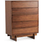 Pending - Rustic Classics Jasper Reclaimed Wood 5 Drawer Chest in Brown