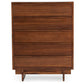 Pending - Rustic Classics Jasper Reclaimed Wood 5 Drawer Chest in Brown