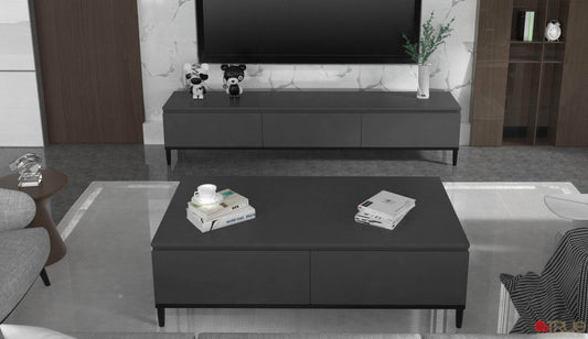 Pending - True Contemporary Edwin Grey TV Stand