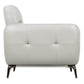 Pending - True Contemporary William 3 Piece Tufted Faux Leather Sofa and Loveseat Set - Available in 2 Colours
