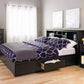 Prepac Sonoma Bedroom Black Sonoma 1-Drawer Tall Nightstand - Multiple Options Available