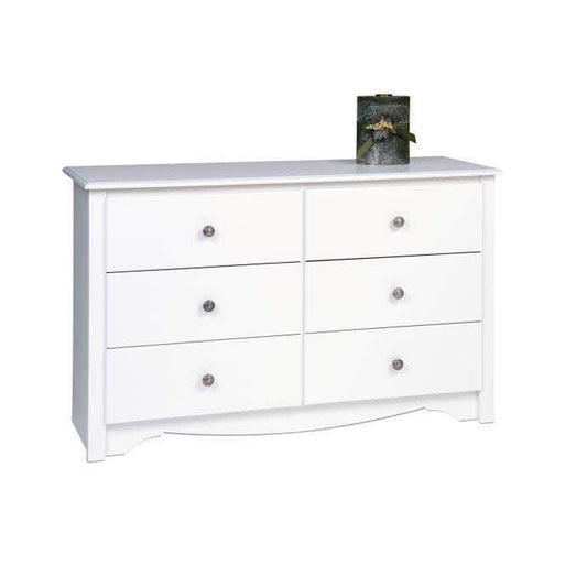 Prepac White Sonoma Children’s 6 Drawer Dresser - Multiple Options Available