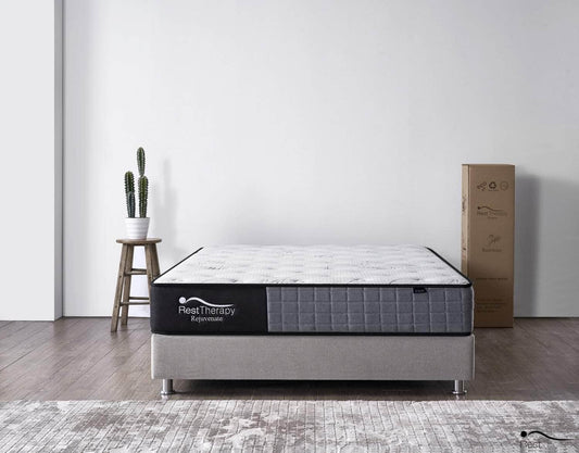 Rest Therapy Mattress 10 Inch Rejuvenate Bamboo Pocket Coil Mattress - Available in 4 Sizes