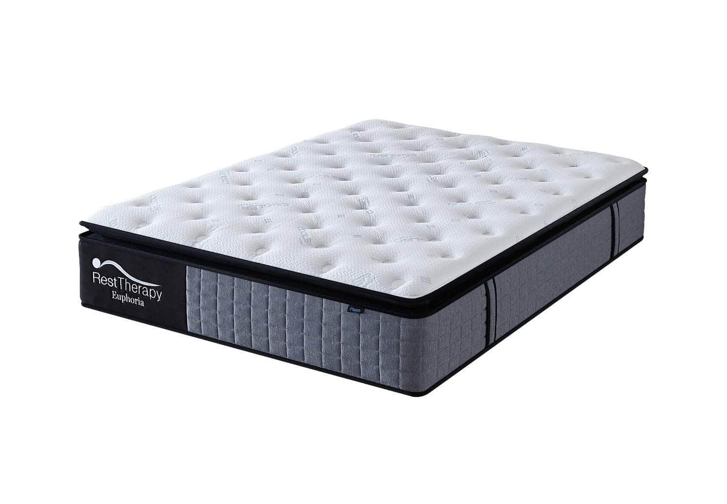 Rest Therapy Mattress Queen 14" Euphoria Hybrid Pocket Coil Twin, Full, Queen, or King Size Bed Mattresses
