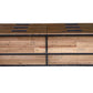 Rustic Classics Dresser Blackcomb Reclaimed Wood and Metal 6 Drawer Dresser in Coffee Bean