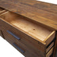 Rustic Classics Dresser Blackcomb Reclaimed Wood and Metal 6 Drawer Dresser in Coffee Bean