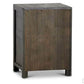 Rustic Classics Nightstand Whistler Reclaimed Wood 3 Drawer Nightstand in Brown