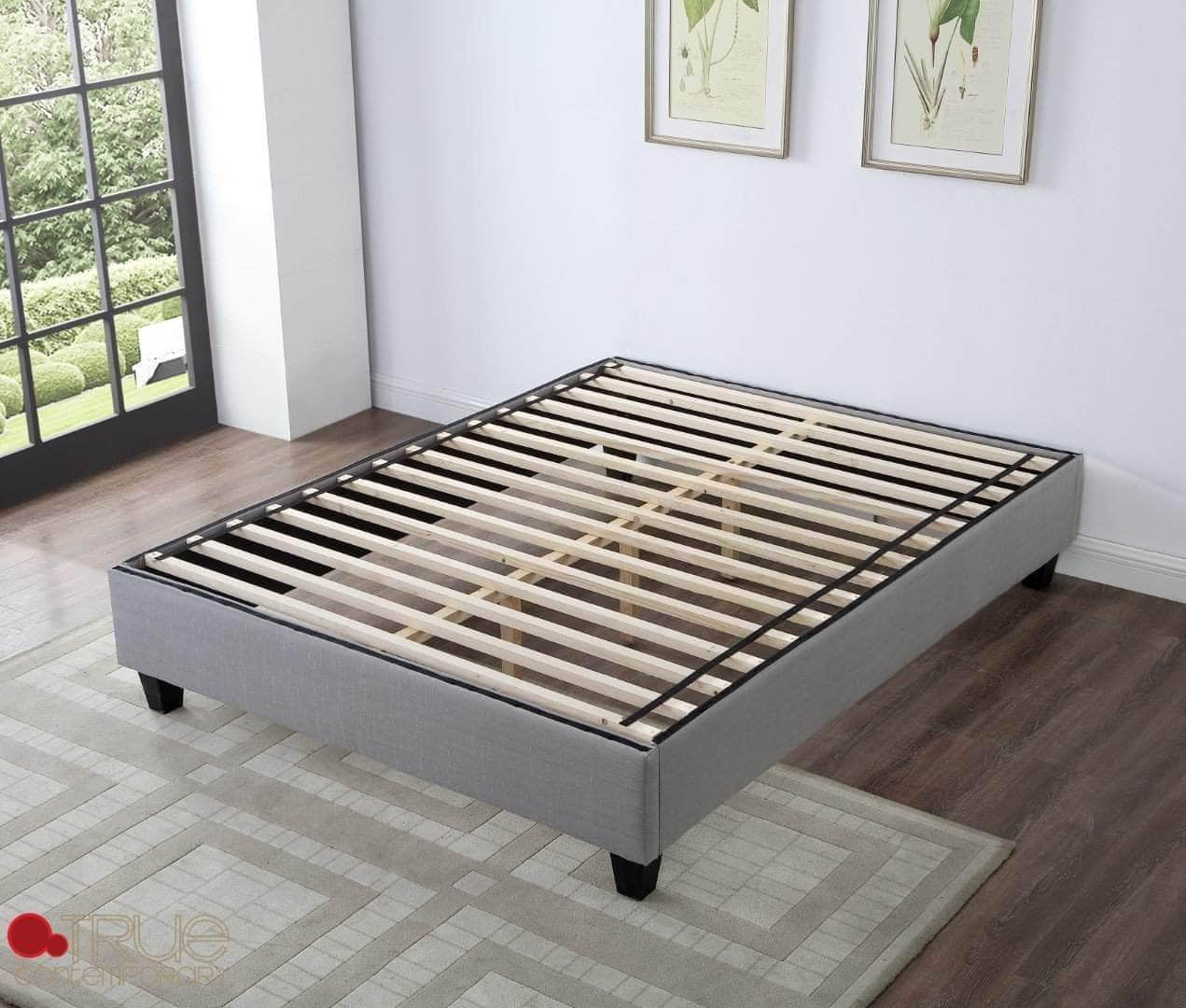 True Contemporary Bed EZ Base Foundation Platform Bed