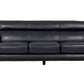 True Contemporary Sofa Midnight William Tufted Faux Leather Sofa - Available in 2 Colours