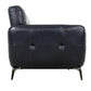 True Contemporary Sofa Set William 3 Piece Tufted Faux Leather Sofa and Loveseat Set - Available in 2 Colours